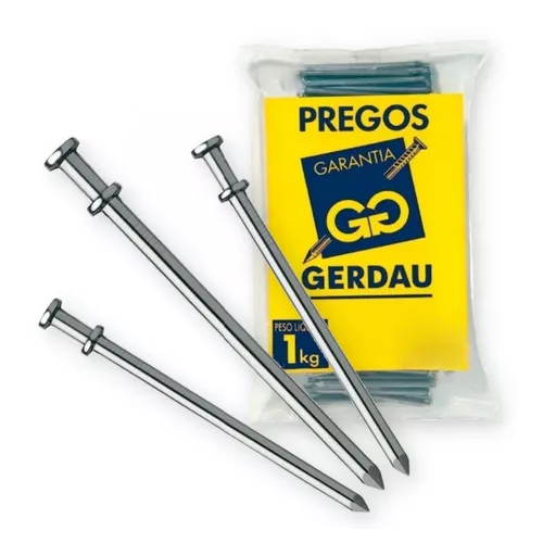 Prego 3,4 x 69mm (18x30) Com 2 cabeças